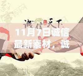 11月7日诚信最新素材探析,诚信之光的闪耀