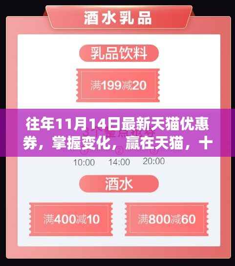 掌握变化，赢在天猫，十一月十四日优惠券背后的励志故事与最新优惠揭秘
