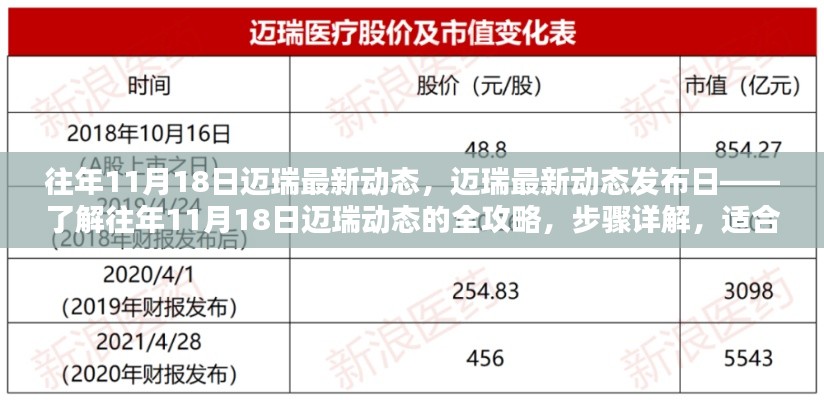 迈瑞最新动态发布日揭秘,往年11月18日迈瑞动态全攻略,步骤详解供初学者与进阶用户参考