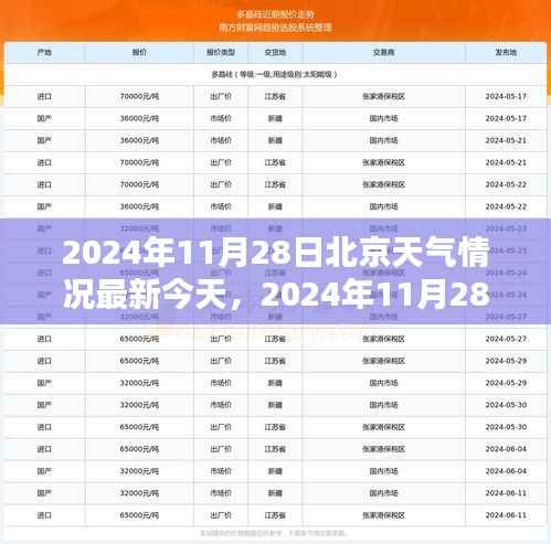 2024年11月28日北京天气预报及天气状况深度解析
